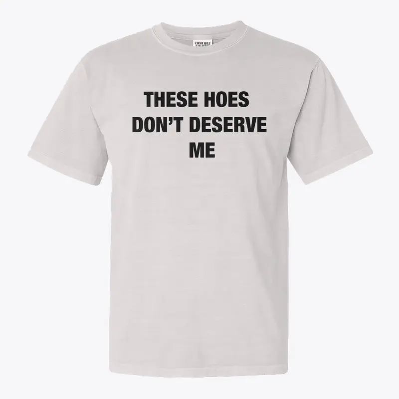 These Hoes Don't Deserve Me T-Shirt